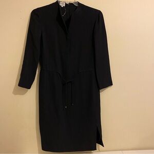 Armani Collezioni Black Long Sleeve Dress